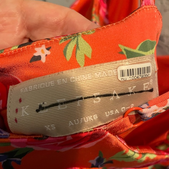 Keepsake the Label Peach Floral Maxi Dress - Picture 12 of 12